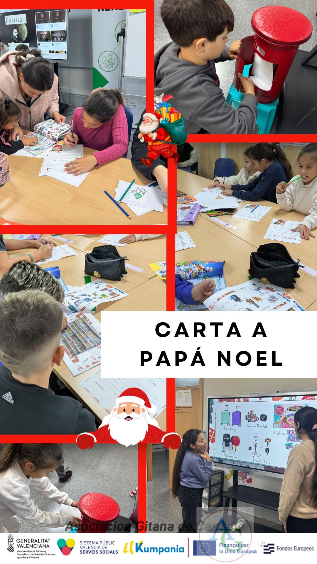 Alumnado impulsa Kumpania hace la carta Papa Noel 2025