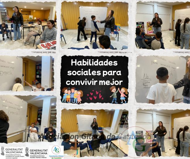 Taller Habilidades Sociales en el proyecto Baripen