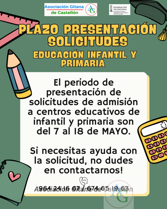 Plazo de Admision Escolar 2026