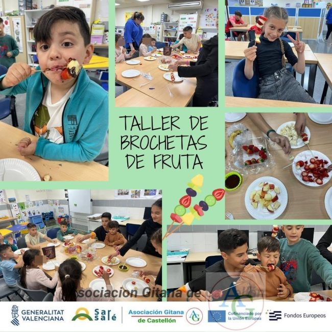 Taller de Brochetas de Fruta Sarsale AGCS
