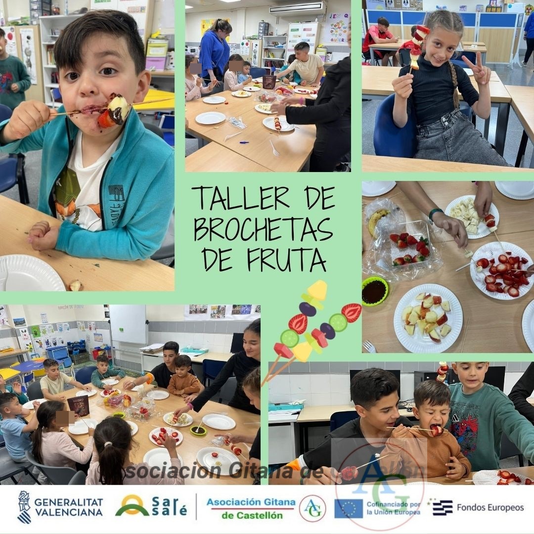 Taller de Brochetas de Fruta Sarsale AGCS